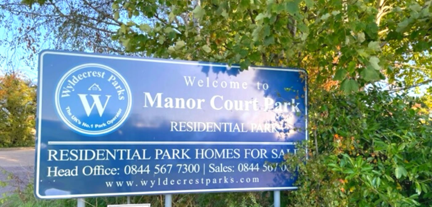 Manor Court ParkSign