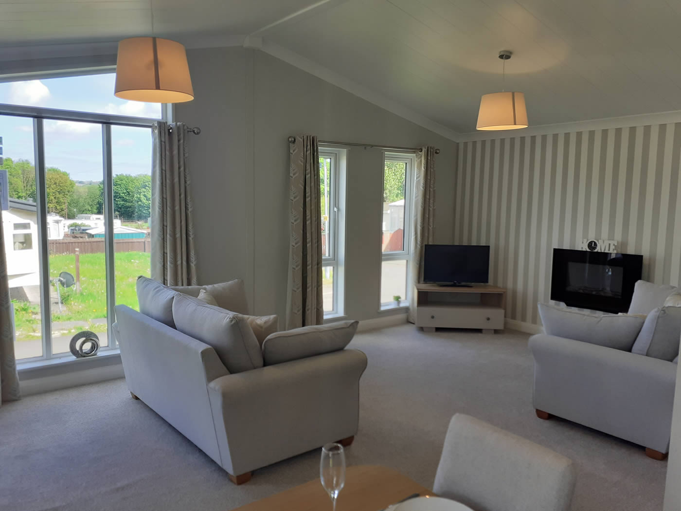 Willerby Kingswood on Angel of the North Park Lounge