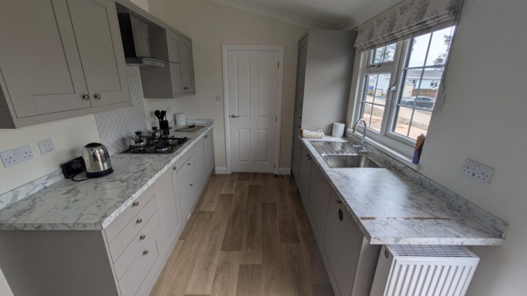 ECS43 Willerby Hazlewood in Saltmarshe Castle Park Kitchen