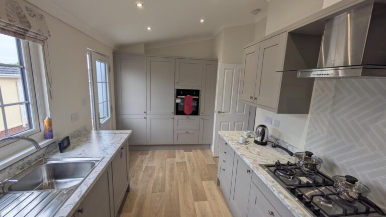 ECS43 Willerby Hazlewood in Saltmarshe Castle Park Kitchen..