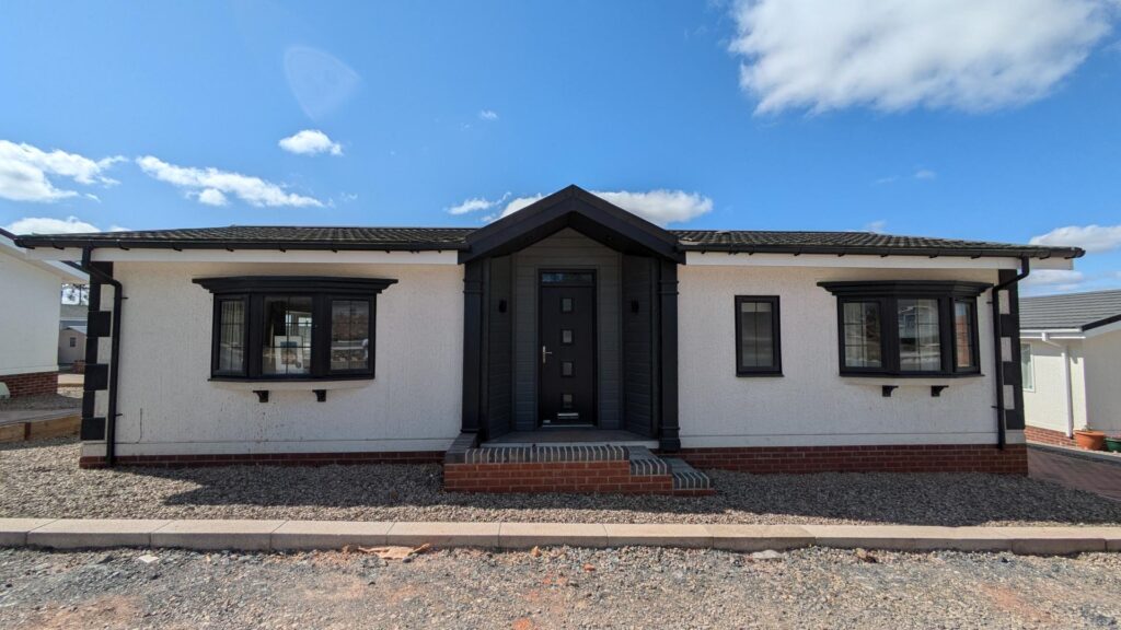 ECS43 Willerby Hazlewood in Saltmarshe Castle Park New Exterior..