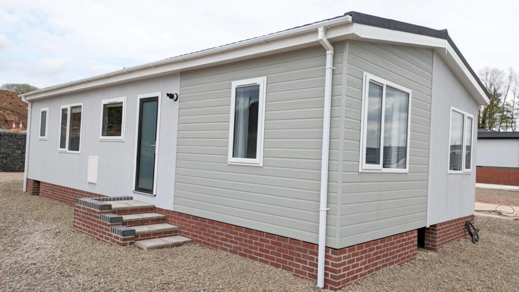 New Jans Modular on Saltmarshe Castle Exterior 2