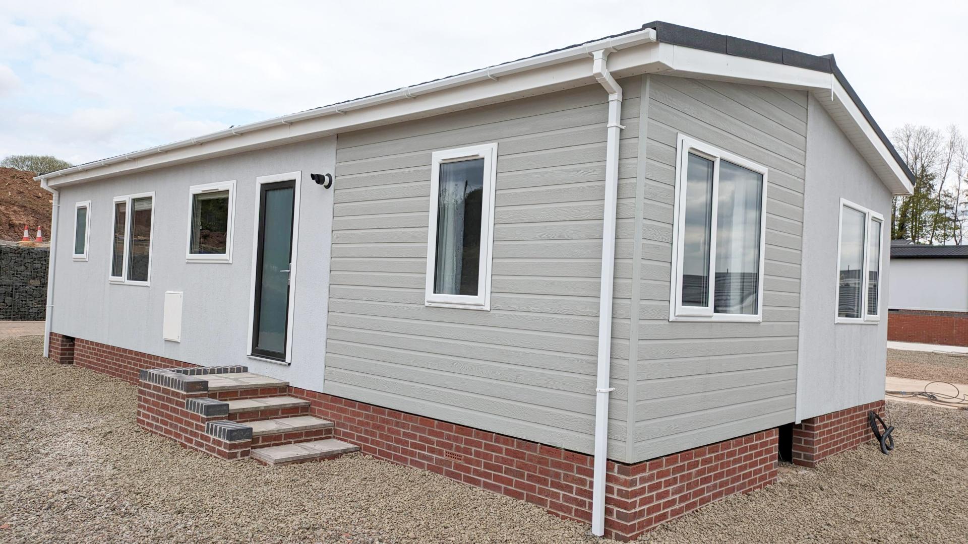 New Jans Modular on Saltmarshe Castle Exterior 2