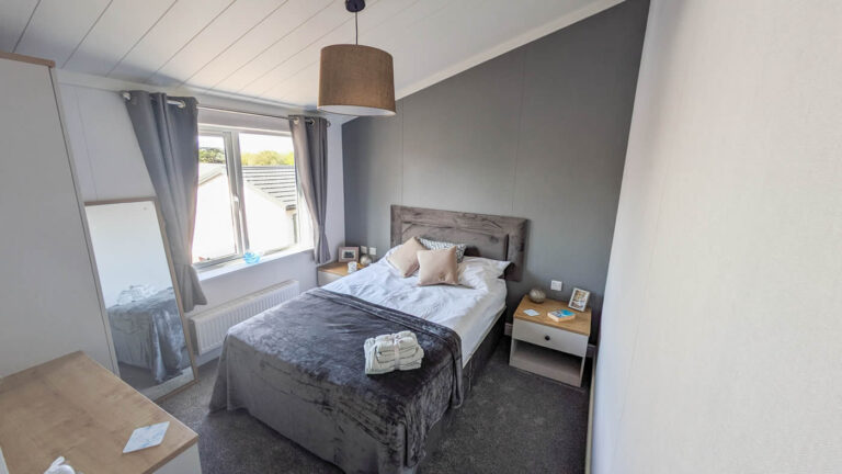 Willerby New Forest on Saltmarshe Park Herefordshire - Bedroom View