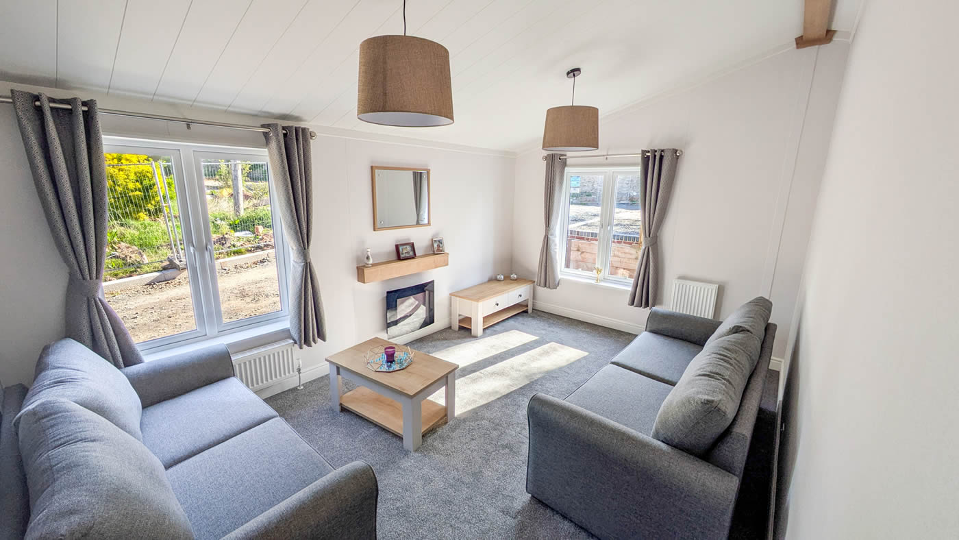 Willerby New Forest on Saltmarshe Park Herefordshire - Lounge