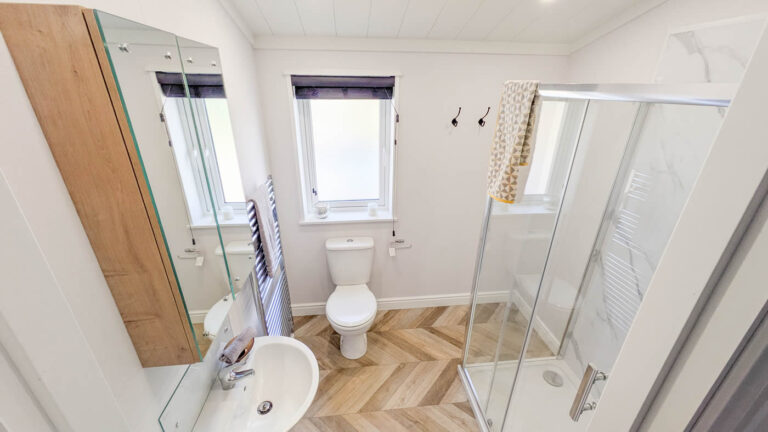 Willerby New Forest on Saltmarshe Park Herefordshire - Shower Room