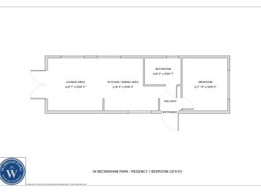 54 Beckenham park - 32'x10' 1 Bed