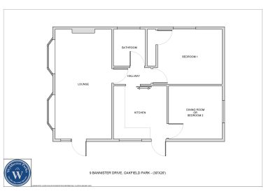 9 Bannister drive - Oakfield park - 30'x20'