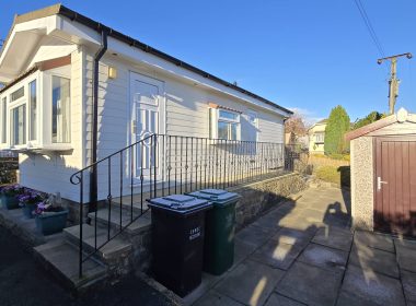 Preloved Park Home on Broadstones Park Exterior